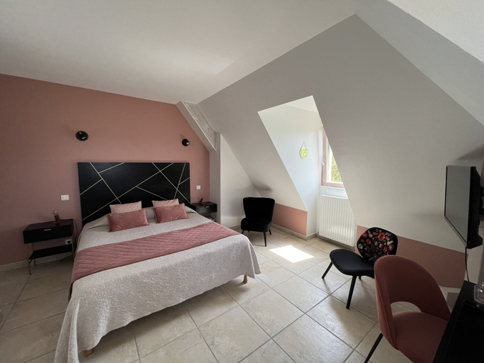 Bedroom 4, Hôtel Bon Encontre, Dordogne