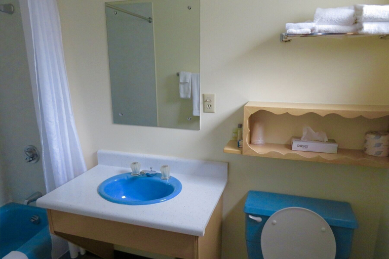 Bathroom 5, Cedars Motel, Gogebic