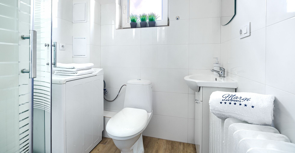 Bathroom, MARGI Blue Sky Apartament, Szczecin