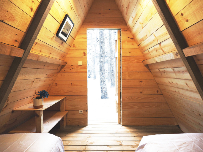Bedroom 2, Hoya Surf Camp, Landes