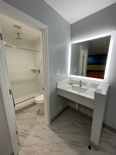 Bathroom 2, Casa Bell Motel, Los Angeles