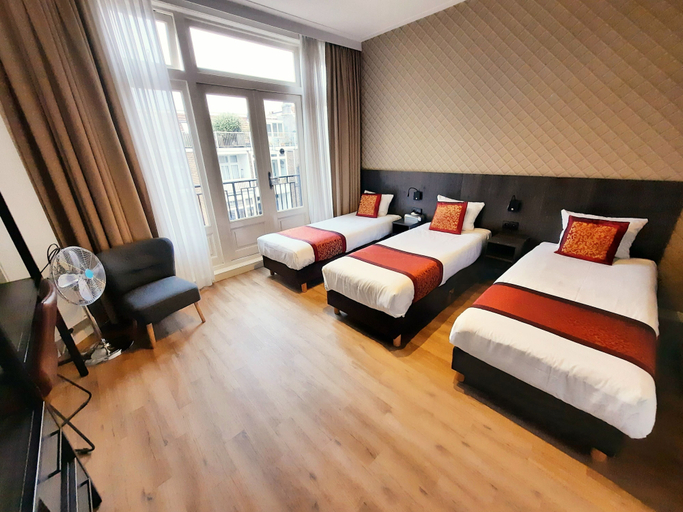 Bedroom 3, Hotel Washington, Amsterdam
