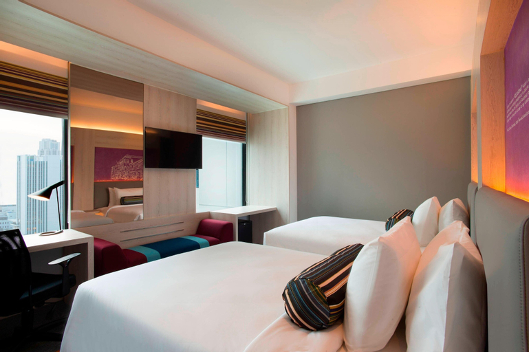 Bedroom 4, Aloft Jakarta Wahid Hasyim, Central Jakarta