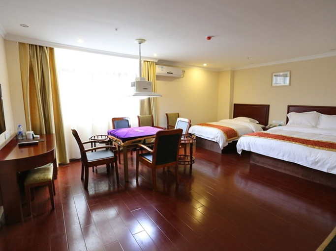 Bedroom 2, GreenTree Inn Shangrao Yushan County Boshi Avenue Hotel, Shangrao