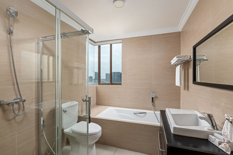 Bathroom, Pyay Garden Residence, Yangon