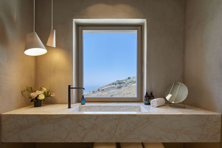 Bathroom 4, Santorini Sky - The Retreat, South Aegean