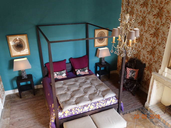 Bedroom 3, Hotel particulier le clos de la croix, Calvados