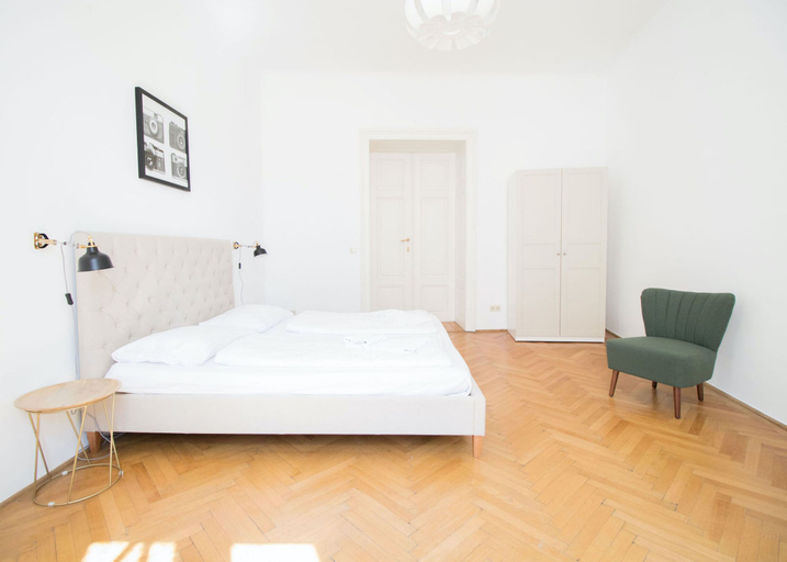 Bedroom 2, HeyMi Apartments Stadtpark, Wien