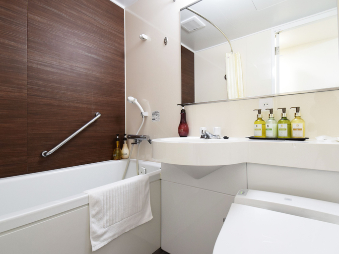 Bathroom 5, Hotel Maira, Okayama