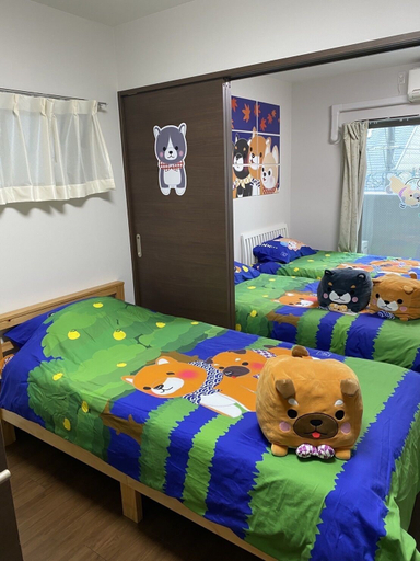 Bedroom 4, OTR Park View Bentencho, Osaka