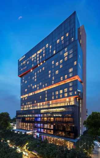 Exterior & Views 1, Hilton Guangzhou Tianhe, Guangzhou