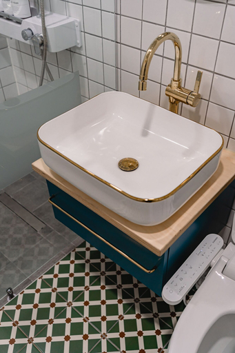 Bathroom 5, Cocoon Hotel, Jeju