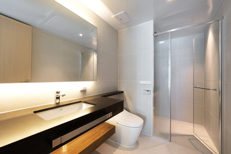 Bathroom 4, C-ONE Island Hotel & Resort Jaeundo , Sinan