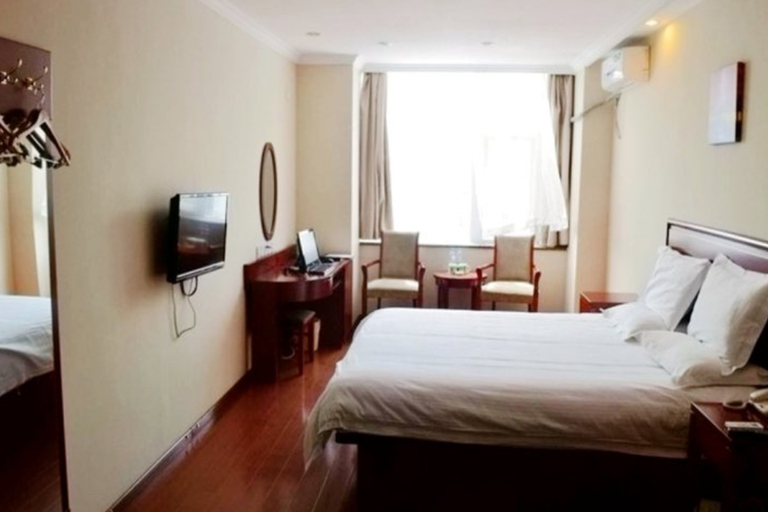 Bedroom 2, GreenTree Inn Langfang GuanGYAng District GuanGYAng Road City Government Express Hotel, Langfang