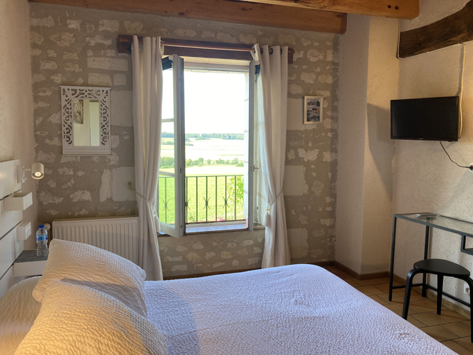 Bedroom 3, Auberge de Crissay, Indre-et-Loire