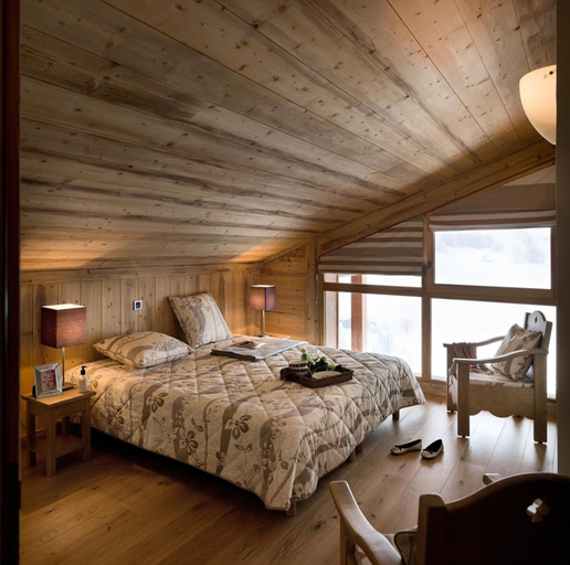 Bedroom 3, CGH Résidences & Spas La Ferme du Val Claret, Savoie