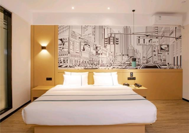 Bedroom 3, City Comfort Inn Haikou Zhongjie Road Walking Street, Haikou