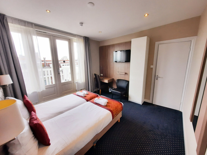 Bedroom 3, Hotel Washington, Amsterdam