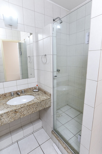 Bathroom, Hotel Express Mauá, Porto Alegre