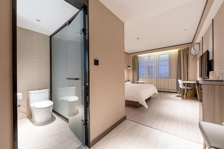 Bathroom 4, Hanting Hotel Yantai Penglaige Zhonglou East Road, Yantai