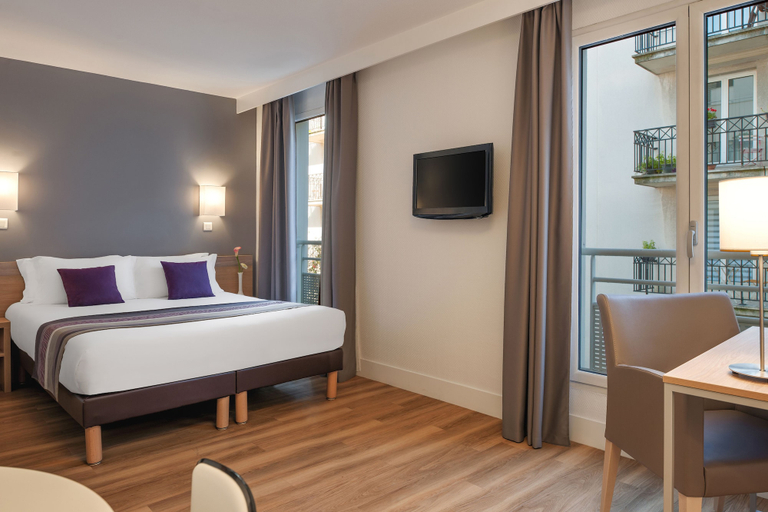 Bedroom 3, Citadines Bastille Marais Paris, Paris