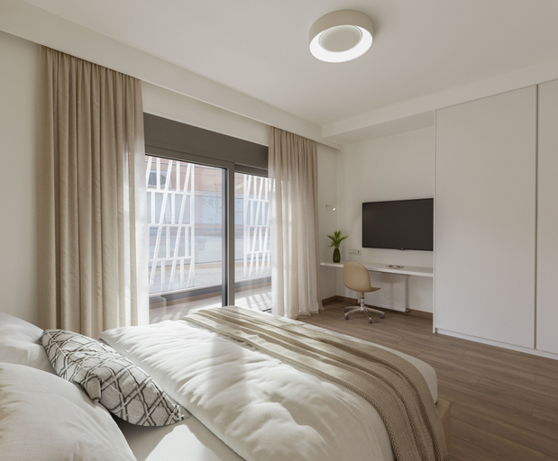 Bedroom 3, Athens Hill Luxury Apartments, Attica