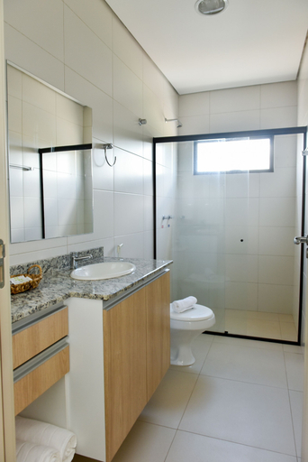 Bathroom 4, Hotel Plaza Garden, Cascavel