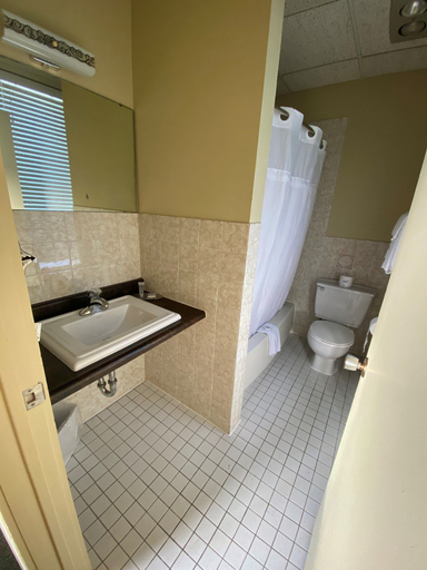 Bathroom 4, Hotel Bedford, Huron