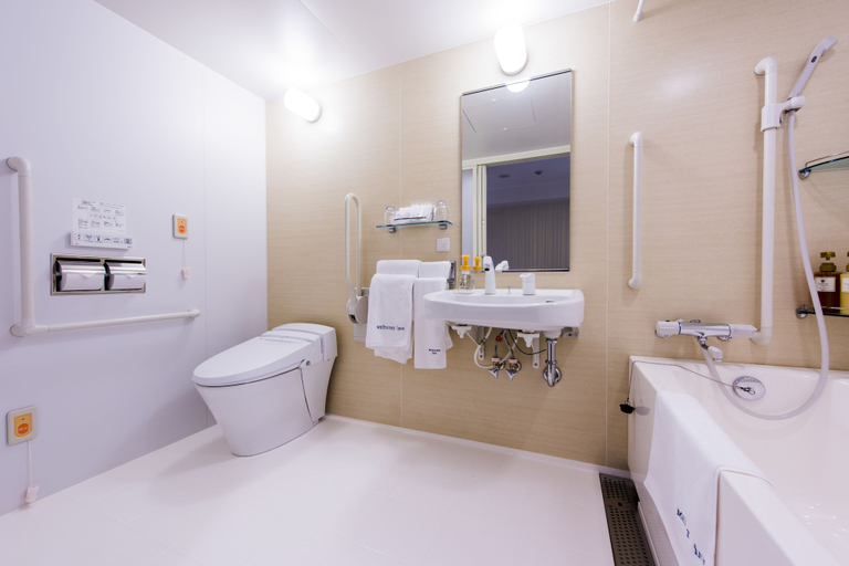 Bathroom 4, Meitetsu Inn Hamamatsucho, Minato