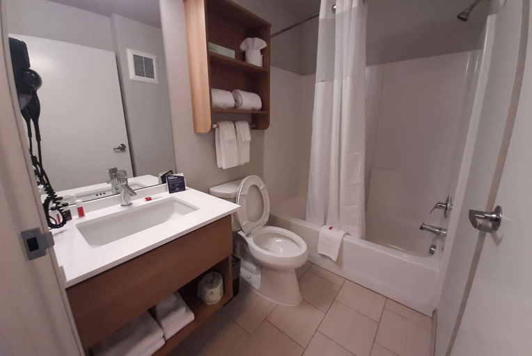 Bathroom 4, Microtel Inn & Suites by Wyndham Loveland, Larimer