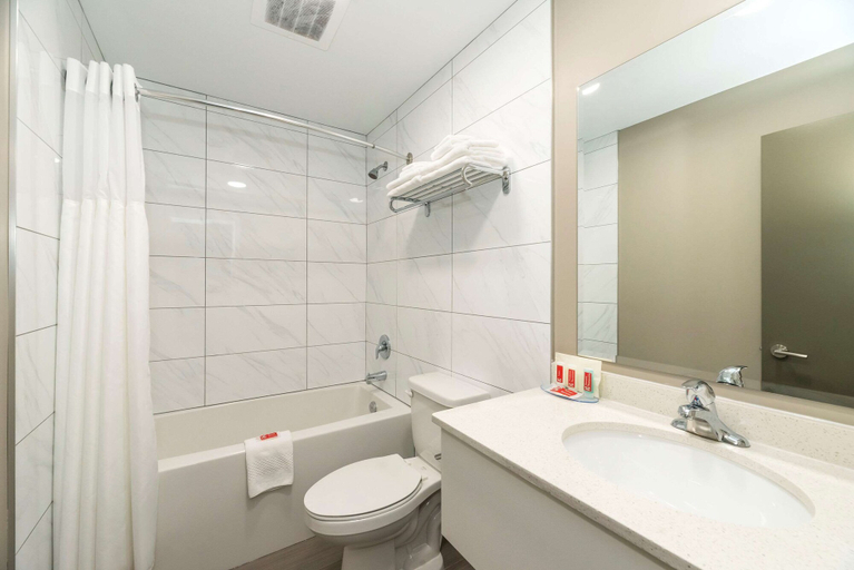 Bathroom 3, Econo Lodge, Fraser-Fort George