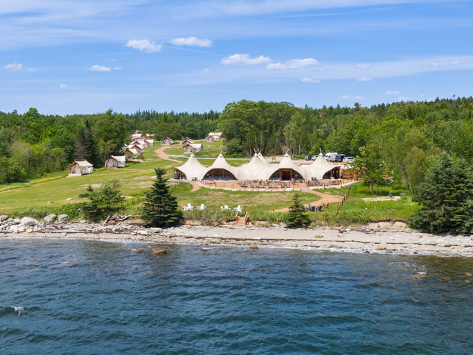 Exterior & Views 2, Under Canvas Acadia, Hancock