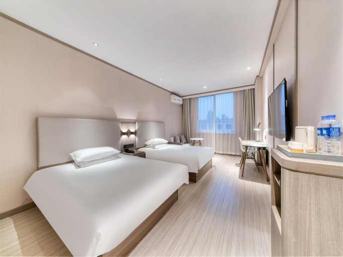 Bedroom 3, Hanting Hotel Changxing Dongyufang Predestrian Street, Huzhou