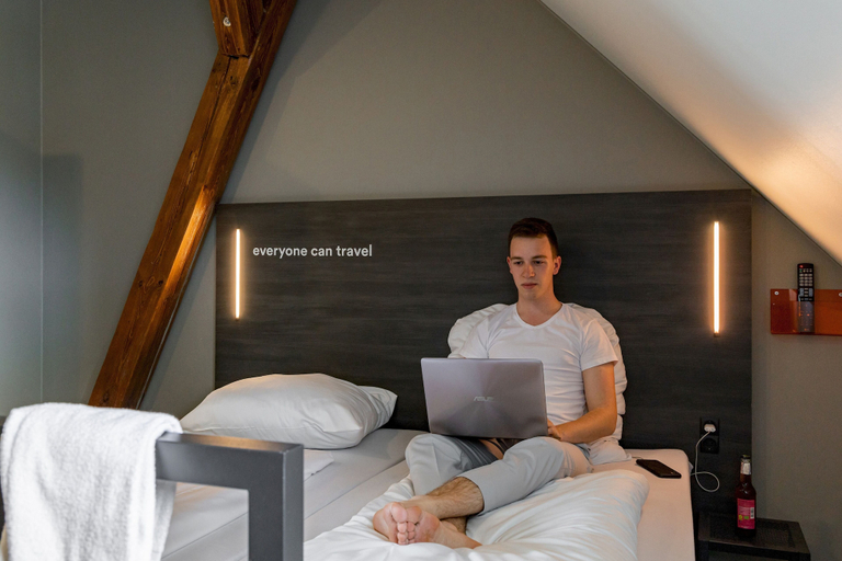 Bedroom 3, a&o Leipzig Hauptbahnhof, Leipzig