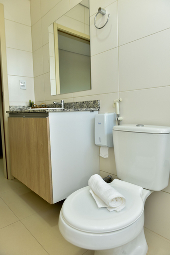 Bathroom 4, Hotel Plaza Garden, Cascavel