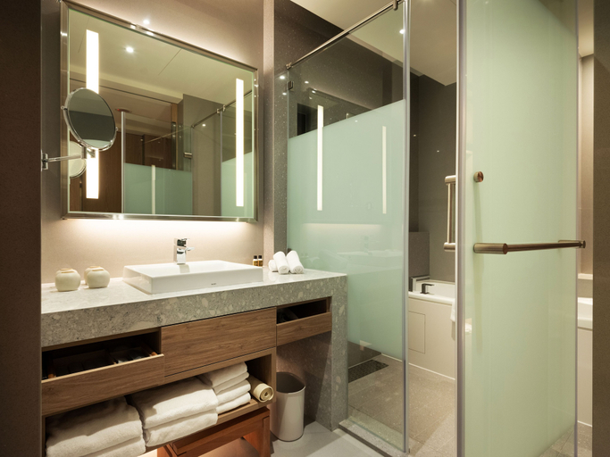 Bathroom 5, Fame Hall Garden Hotel, Taoyuan