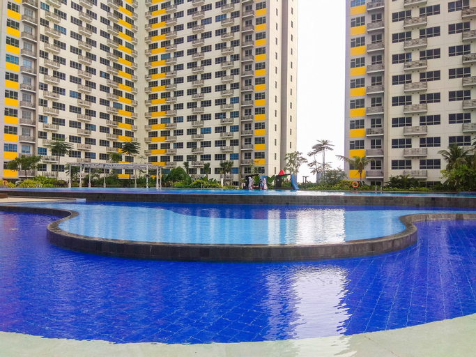 Exterior & Views 2, Modern White Studio at Springlake Summarecon Bekasi Apartment By Travelio, Bekasi