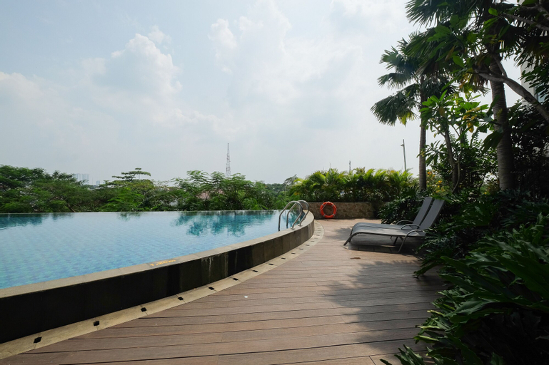 Sport & Beauty 5, Fully Furnished Studio Apartment at Mustika Golf Residence By Travelio, Cikarang