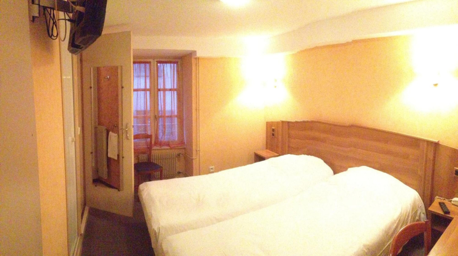 Bedroom 2, Hôtel Restaurant de l'Abbaye, Puy-de-Dôme