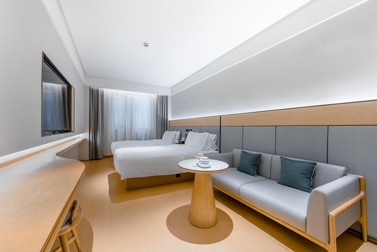 Bedroom, Ji Hotel (Shanghai University Hutai Road Hotel), Shanghai