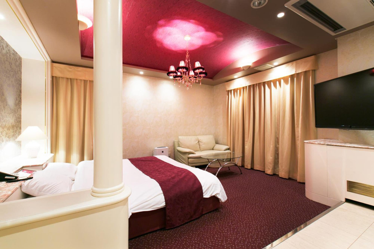 Bedroom 2, Hotel Atlantis Otsu - Adults Only, Lake Biwa