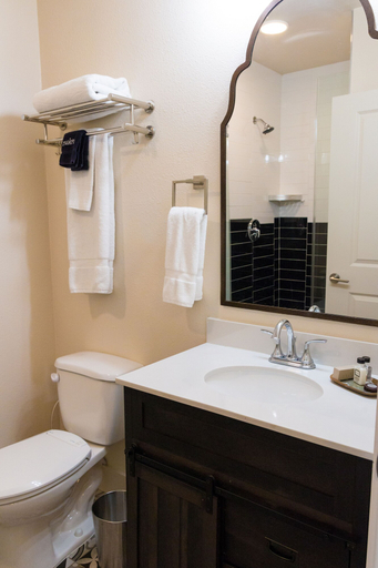 Bathroom 4, Bishop Arts Hotel by Qresorts., Dallas