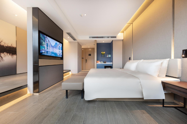 Bedroom 2, Atour Hotel Xuzhou Yunlong Lake China University of Mining and Technology, Xuzhou