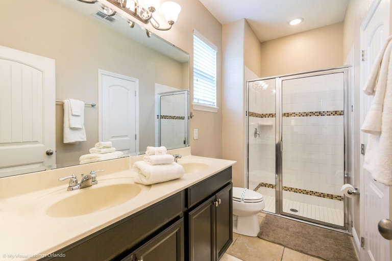 Bathroom 4, 5 Bedroom 5 Bathroom Solterra Resort Luxury Villa, Polk