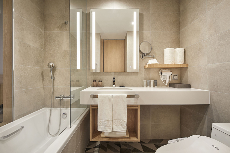 Bathroom 4, MD Hotel Doksan, Geum-cheon