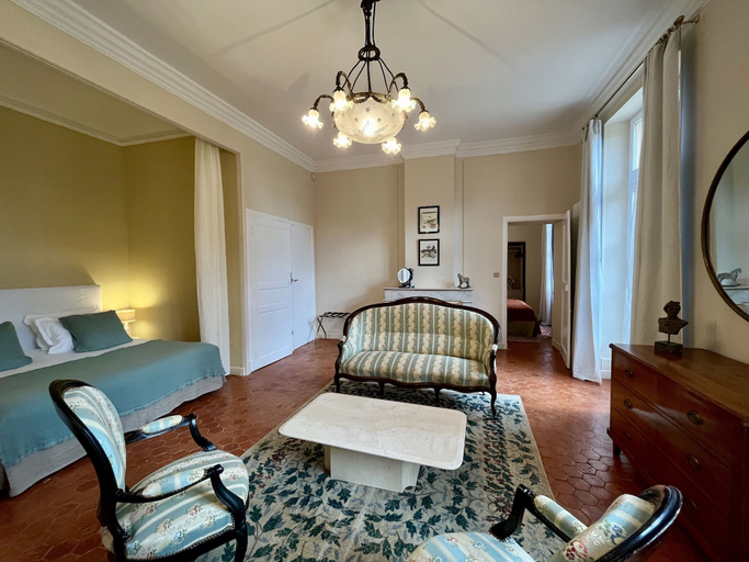 Bedroom 2, Chateau de Roquelune, Hérault