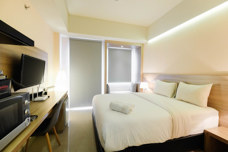 Bedroom 5, Fully Furnished Studio Apartment at Mustika Golf Residence, Cikarang