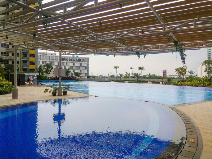 Sport & Beauty 5, Modern White Studio at Springlake Summarecon Bekasi Apartment By Travelio, Bekasi
