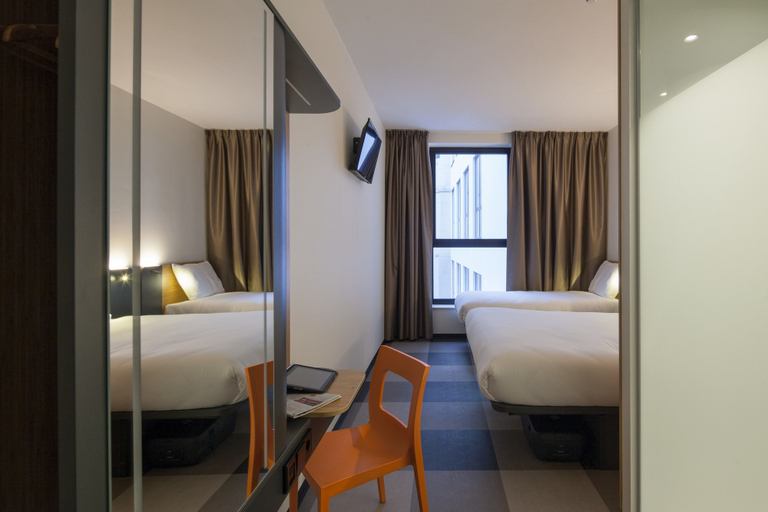 Bedroom 5, easyHotel Brussels City Centre, Bruxelles