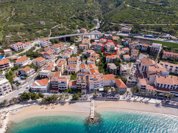 Exterior & Views 2, Apartments and Room Sun and Sea, Podgora